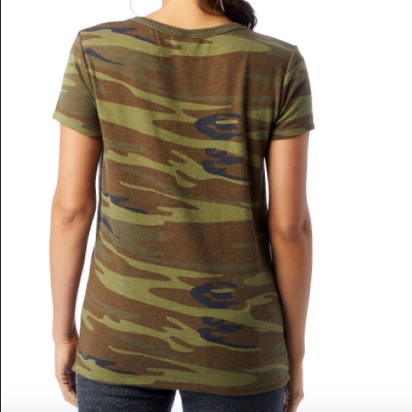 Ideal Printed Camouflage Eco-Jersey T-Shirt - Picture 2 of 5